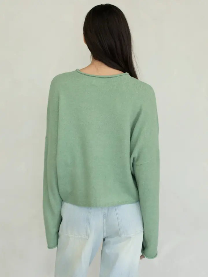 Lainey Multi Button Cardigan Matcha