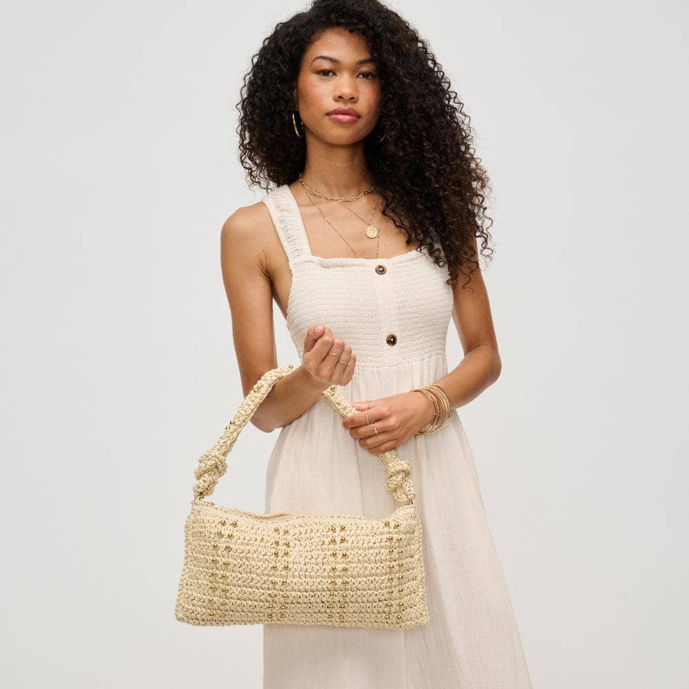 Clarissa Shoulder Bag Ivory