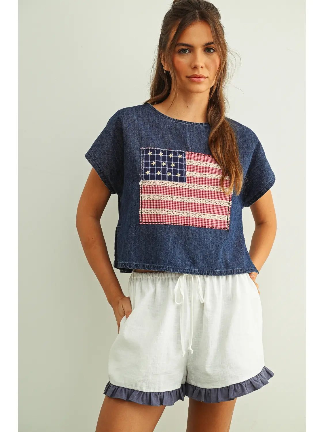 Flag Patch Top