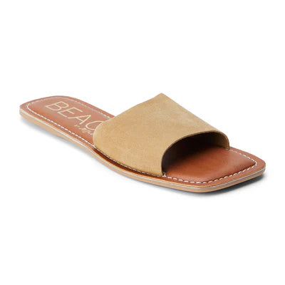 Bali Suede Sandal Cream
