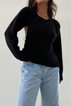 Load image into Gallery viewer, Daria Sweater Black
