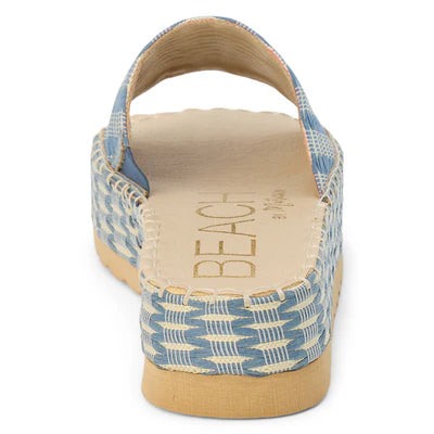 Del Mar Platform Sandal Indigo