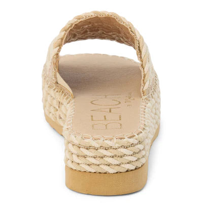 Del Mar Platform Sandal Natural