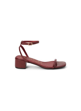 Belle Block Heel Wine