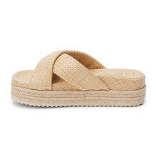 Load image into Gallery viewer, Hali Platform Sandal Natural
