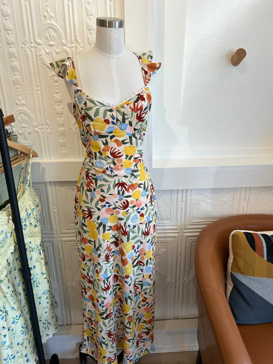 Summer Plants Dress