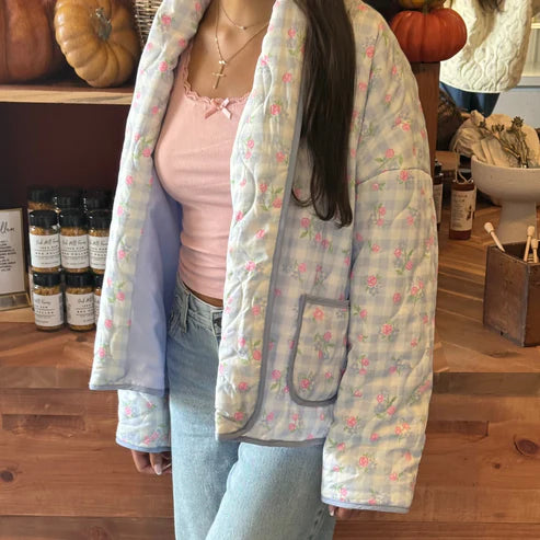 Cotton Candy Quilted Jacket