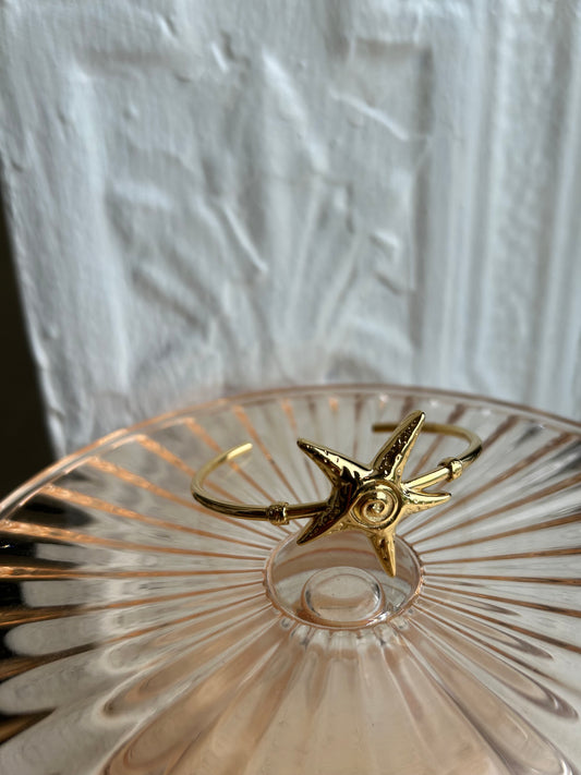 Starfish Cuff Bangle