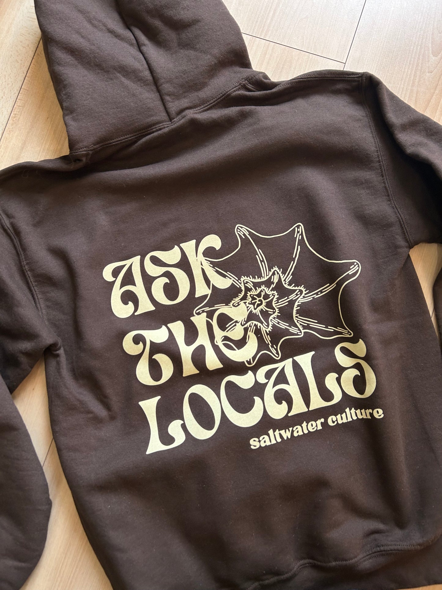 The Locals SC Hoodie Chocolate