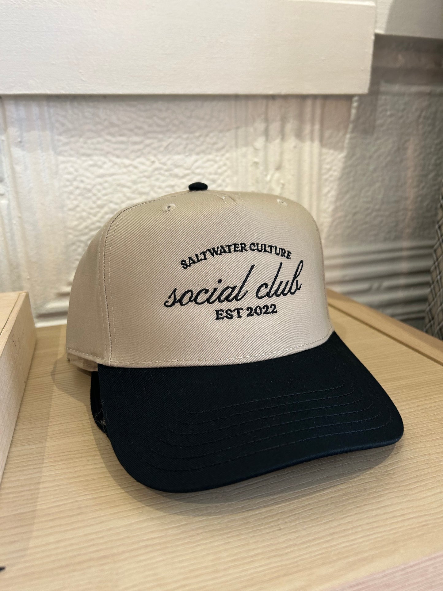 SC Social Club Trucker Black