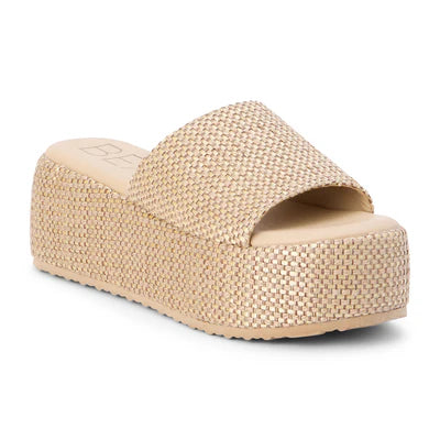 Pismo Platform Sandal Tan