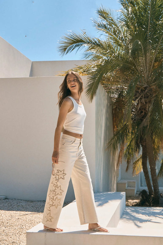 Relaxed Sailor Long In Bloom