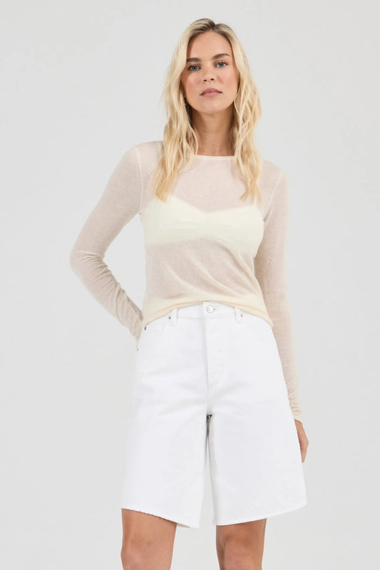 Charlotte Short Vint. White