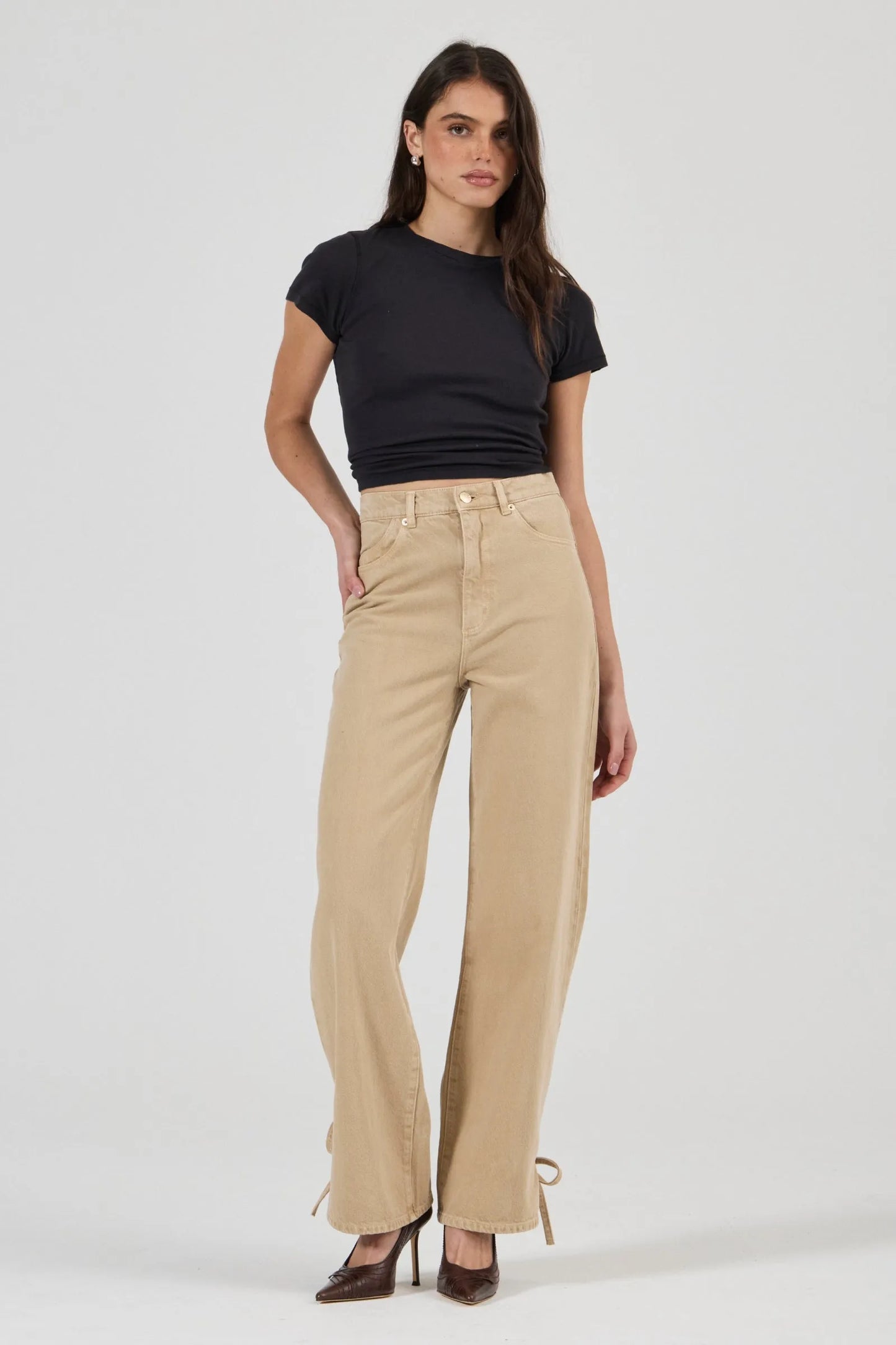 Relaxed Sailor Long Tie Dune