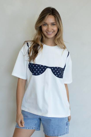 Bikini Patch Tee Midnight