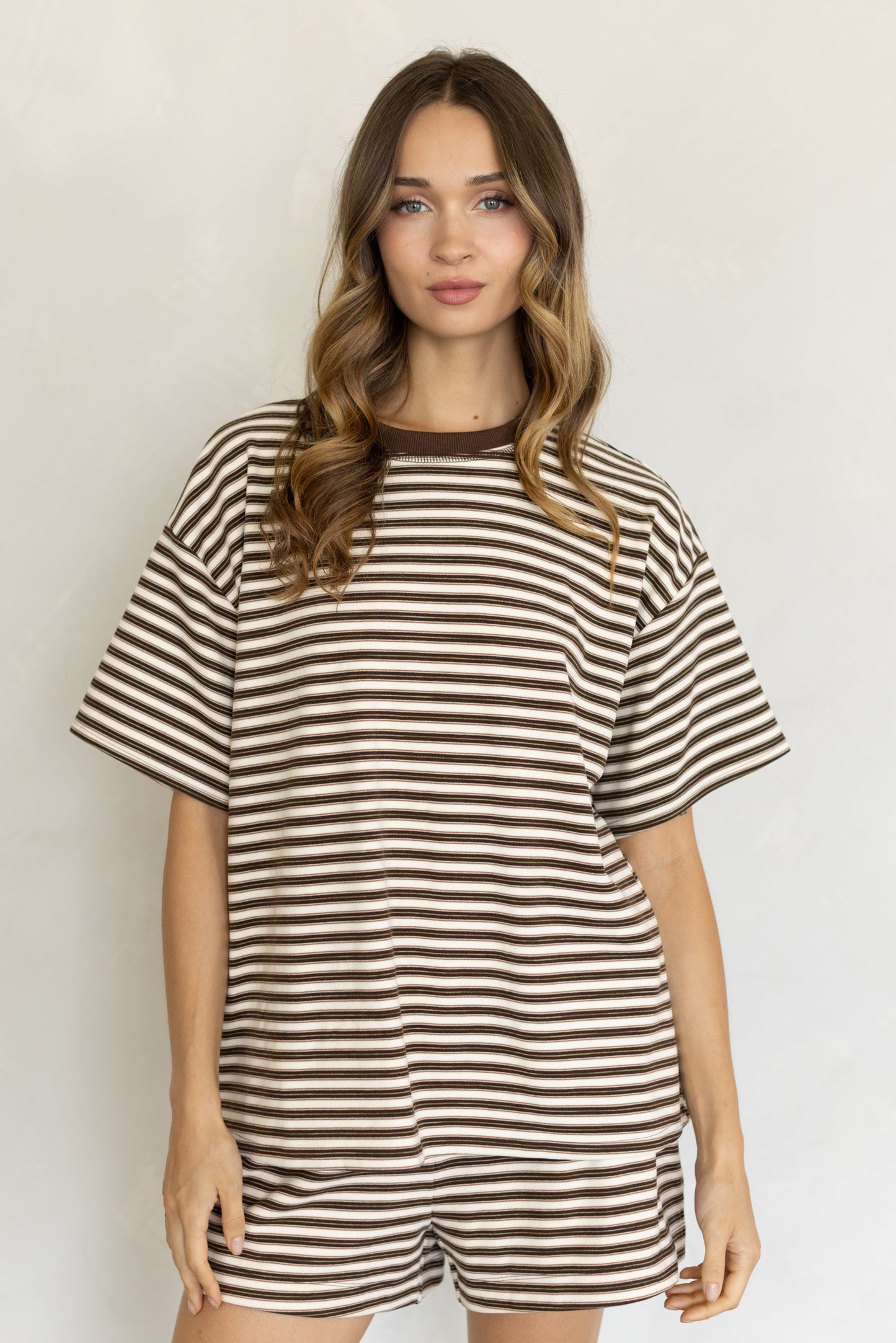 Macie Top Brown