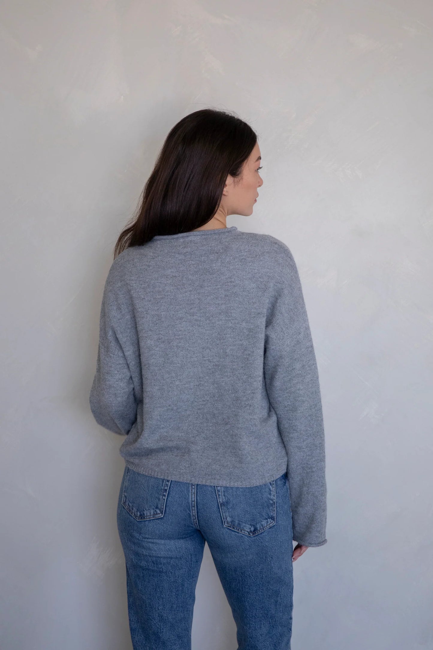 Frances Henley Top Grey