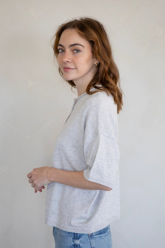 Chase Cardigan Heather Grey