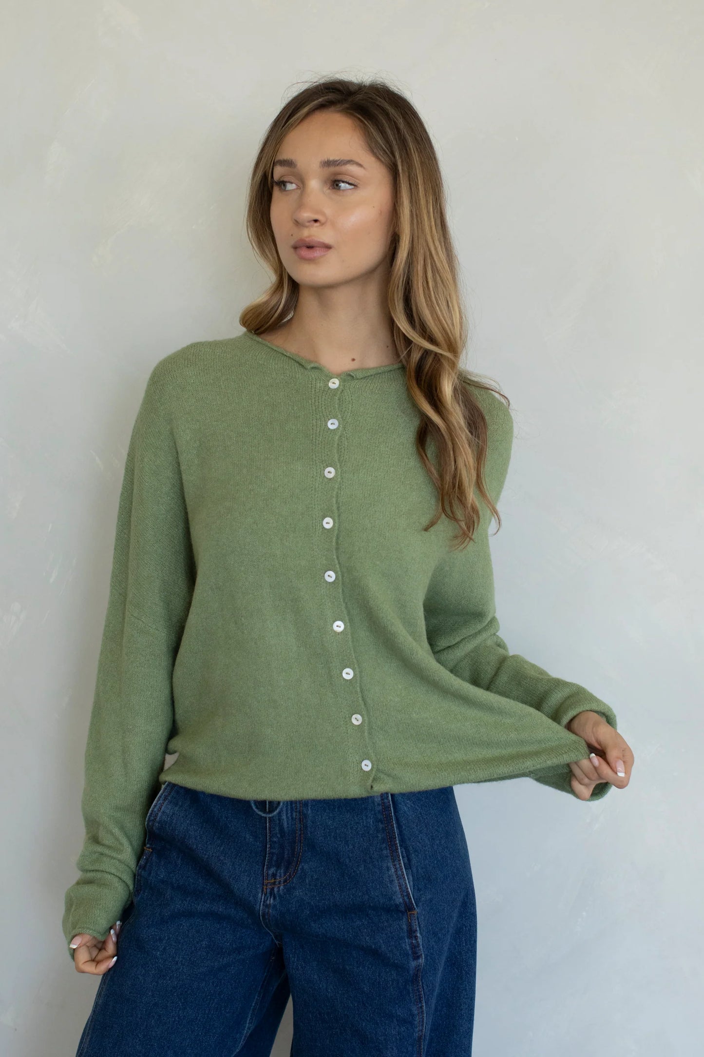 Lainey Cardigan Sage
