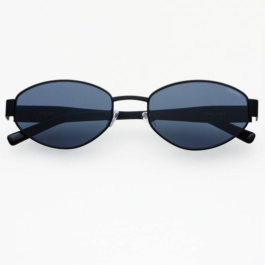 Soho  Oval Sunglasses Black