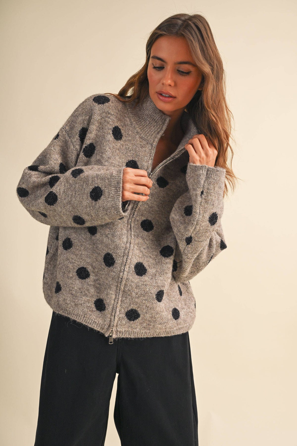 Tucker Knit Jacket