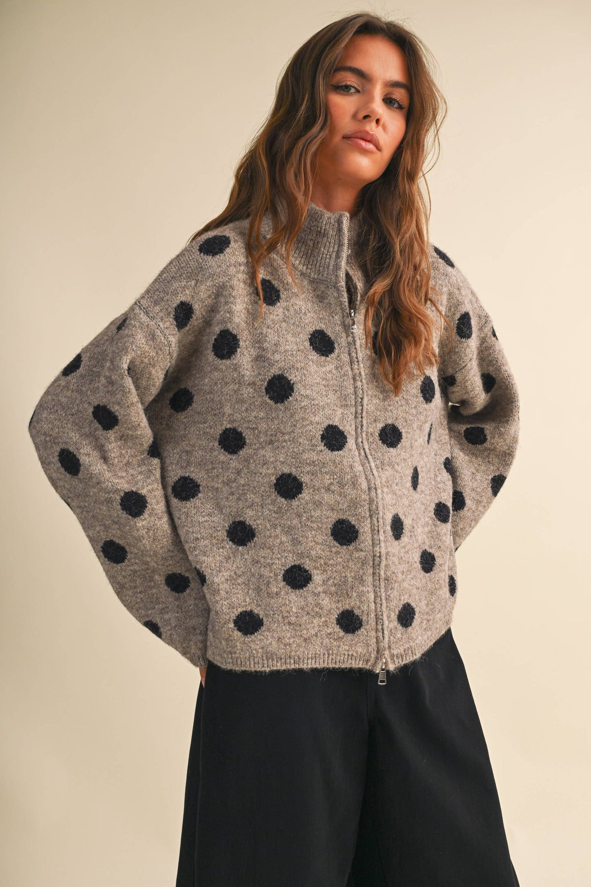 Tucker Knit Jacket