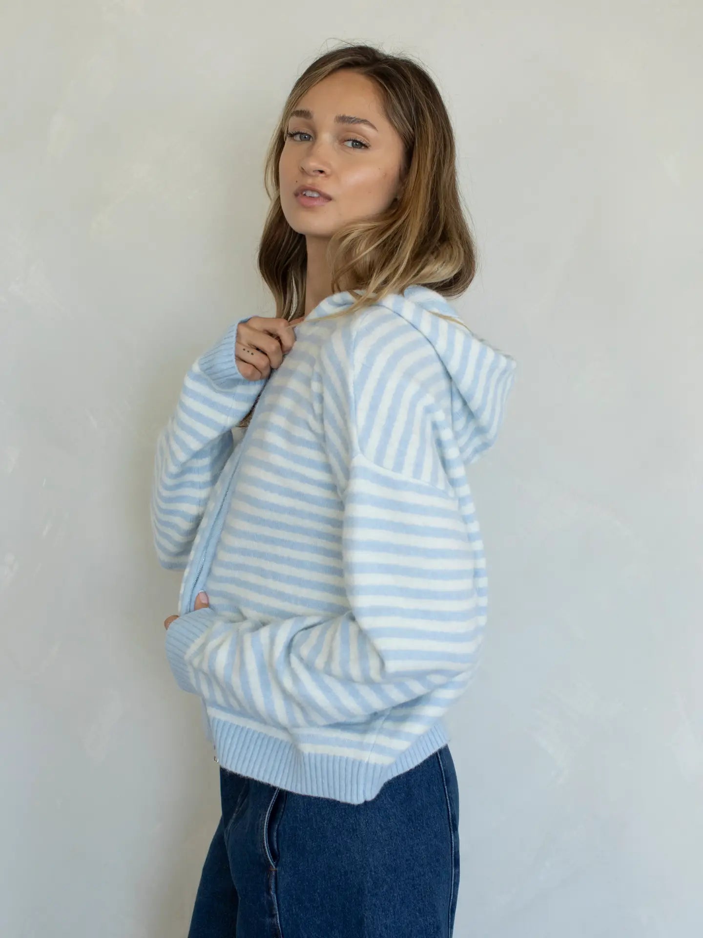 Miley Sweater Baby Blue