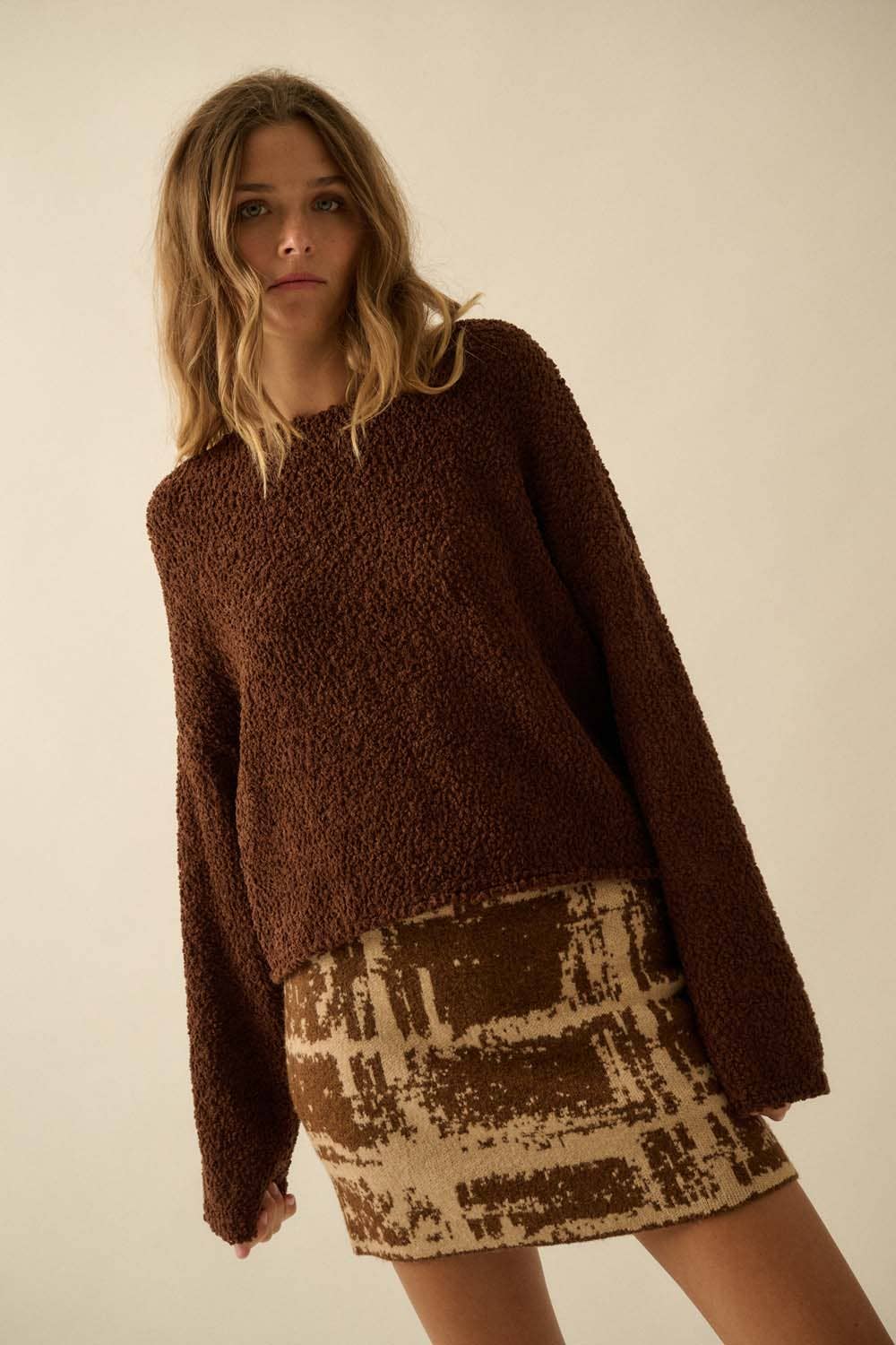 Eloise Sweater Chocolate