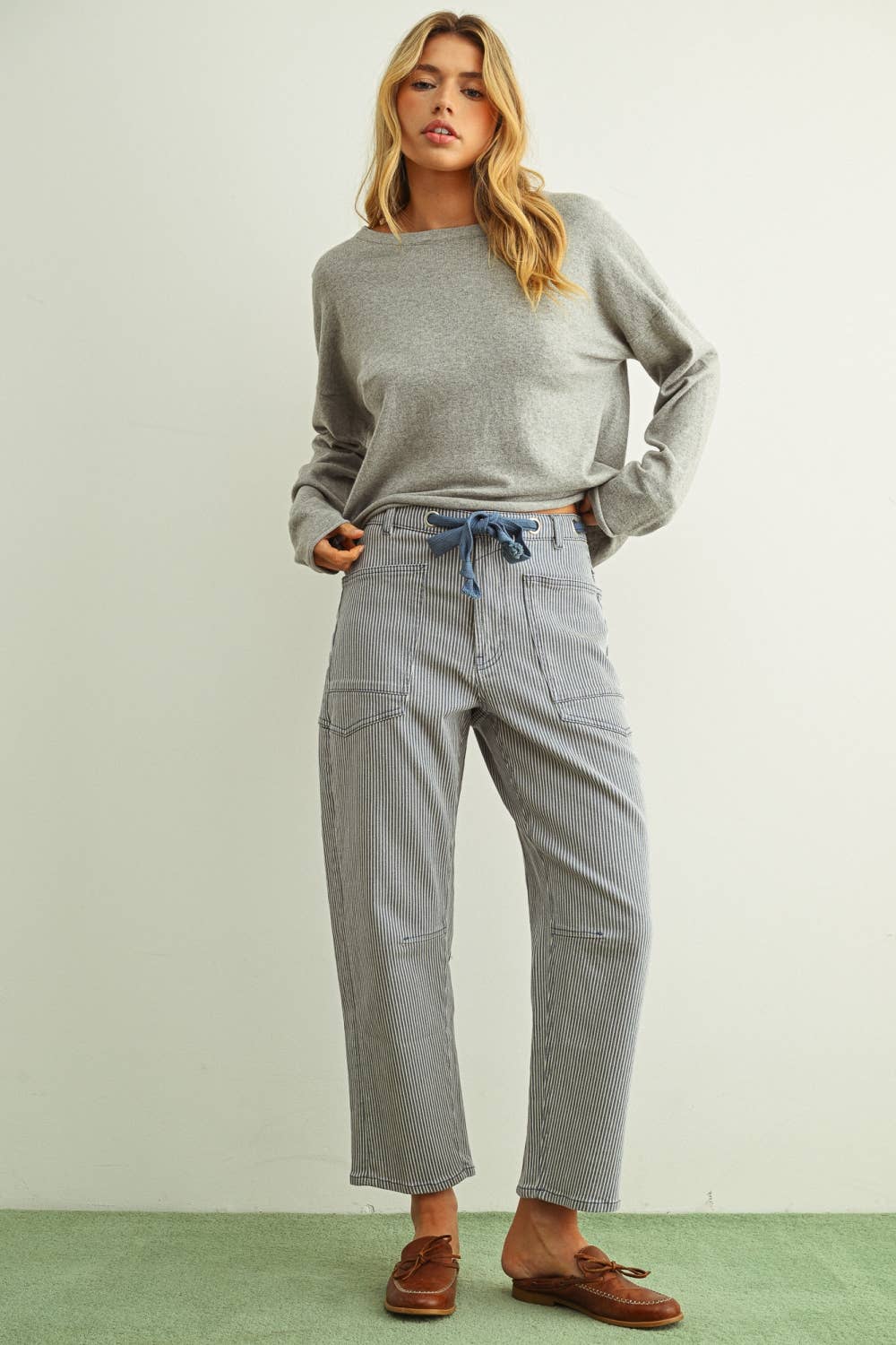Moores Pant Blue