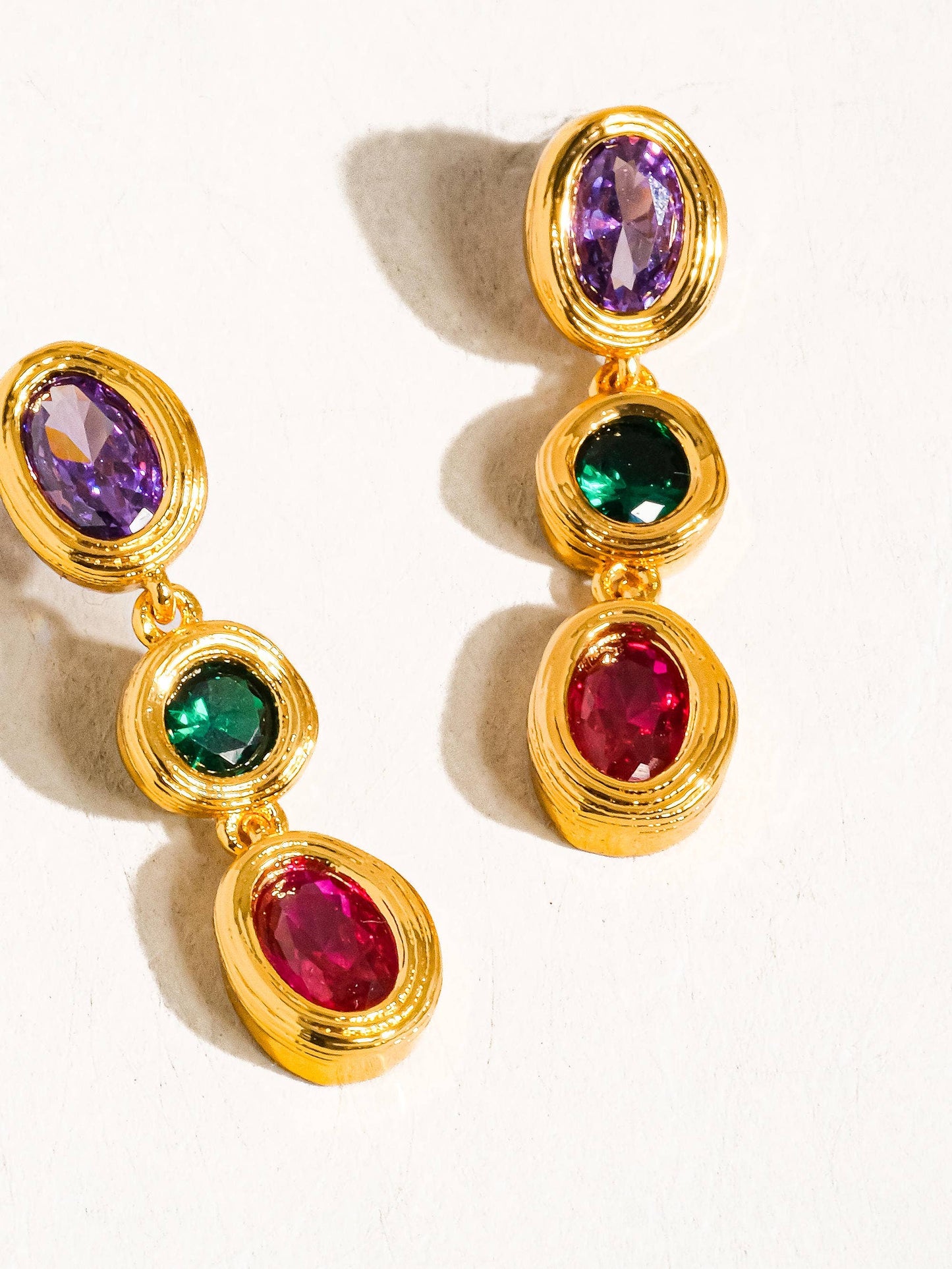 Brunwyn Multi Stone Drop Earring