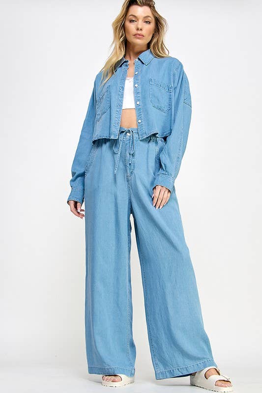 Frankie Denim Top