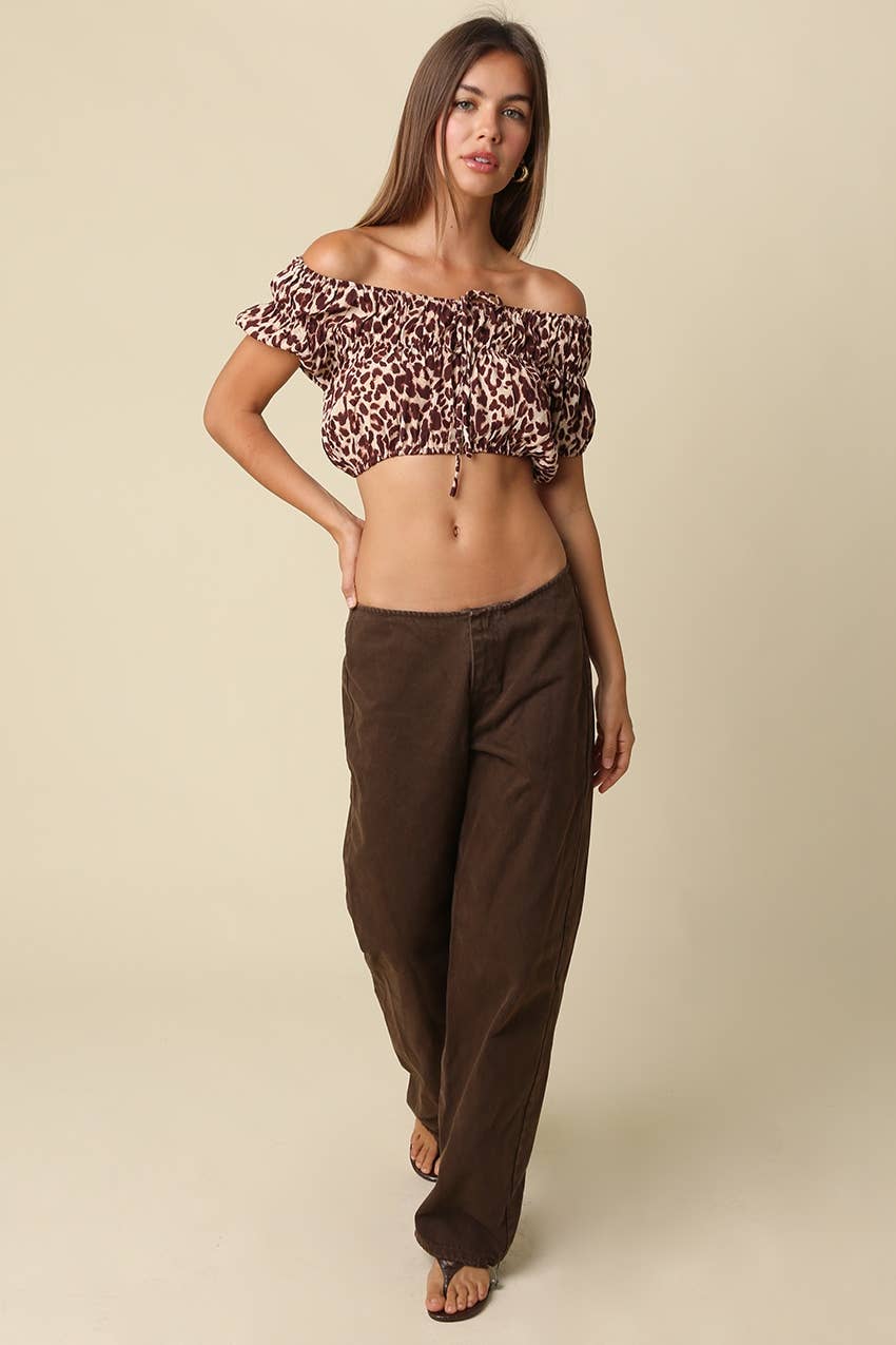 Lottie Pants Brown