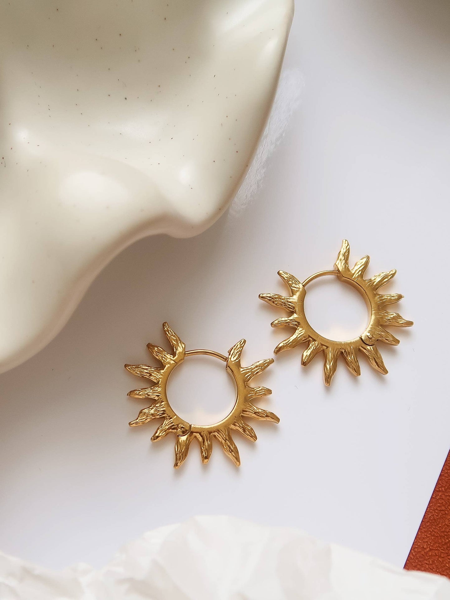 Sunburst Hoops