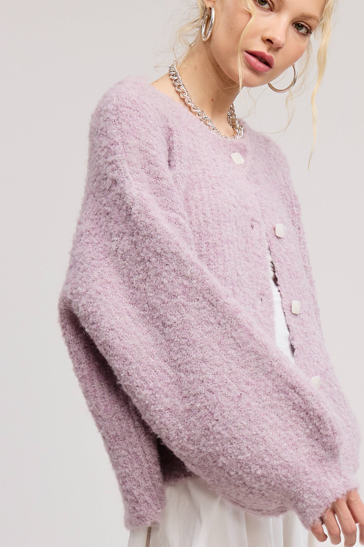 Piper Cardigan Lavender