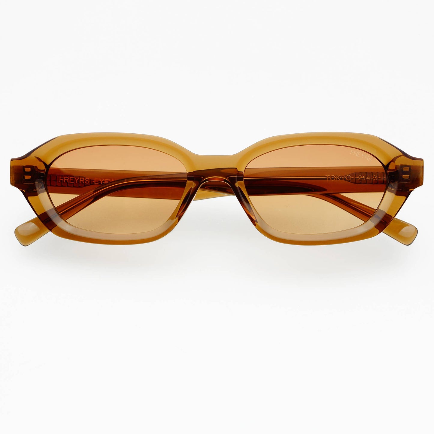 Tokyo Sunglasses  Crystal Brown