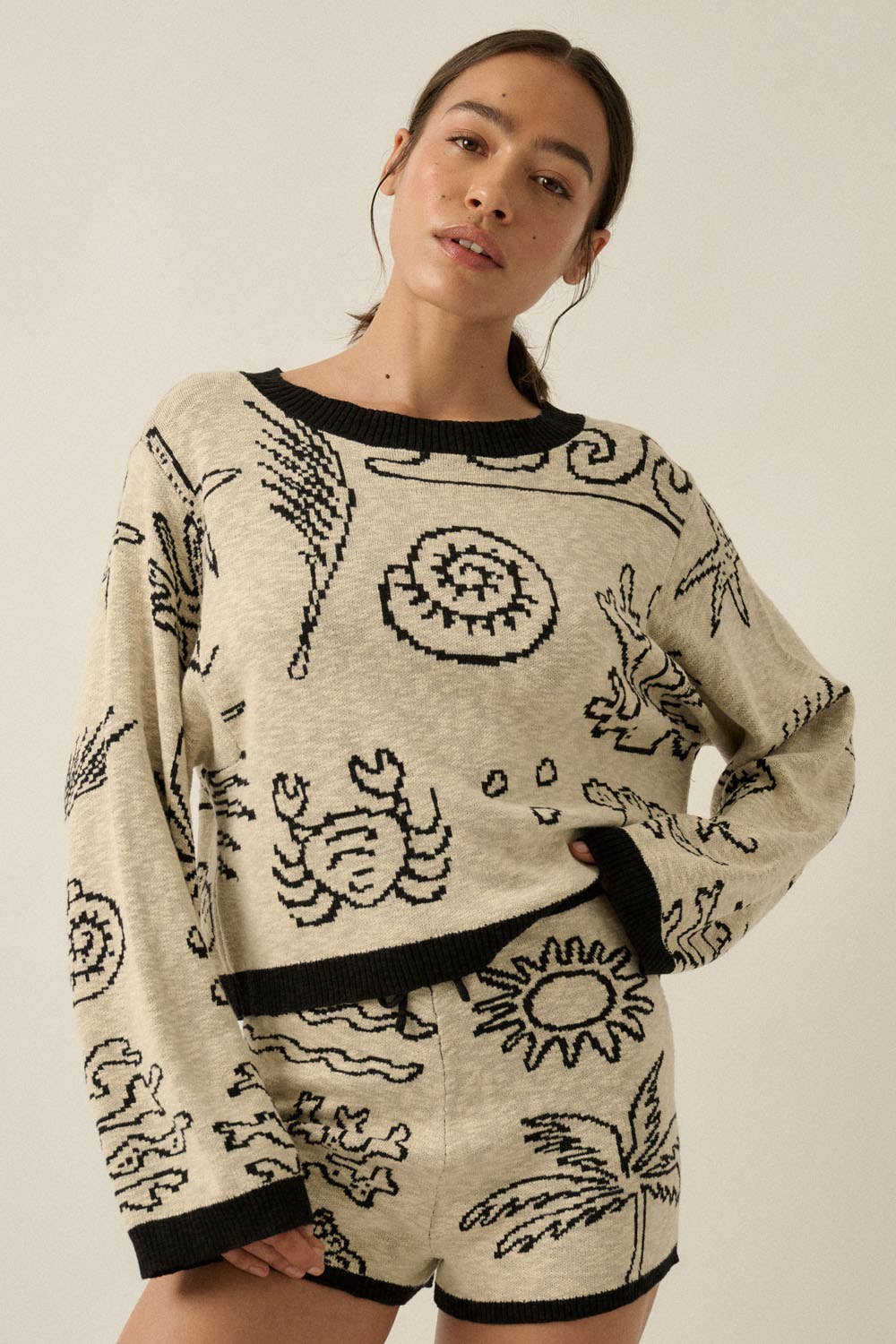 Coral Sweater