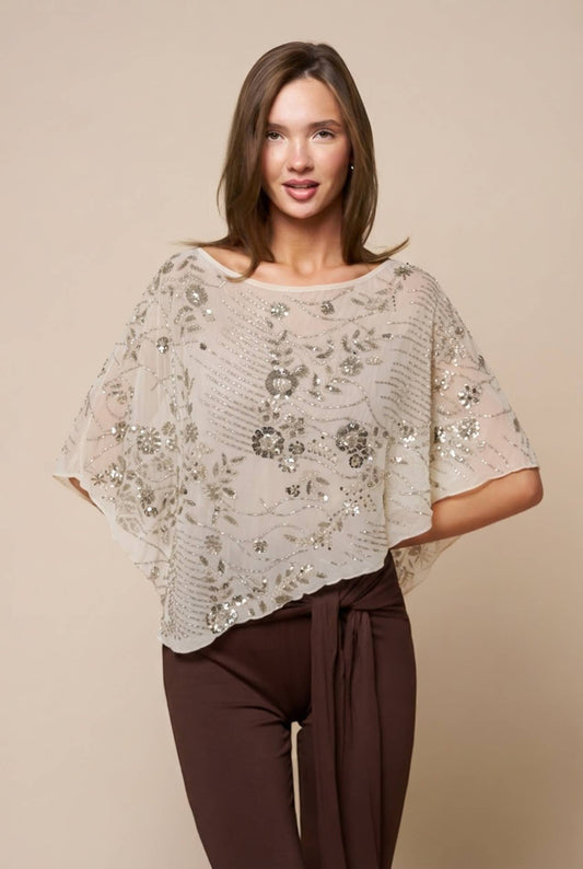 Vera Beaded Pocho