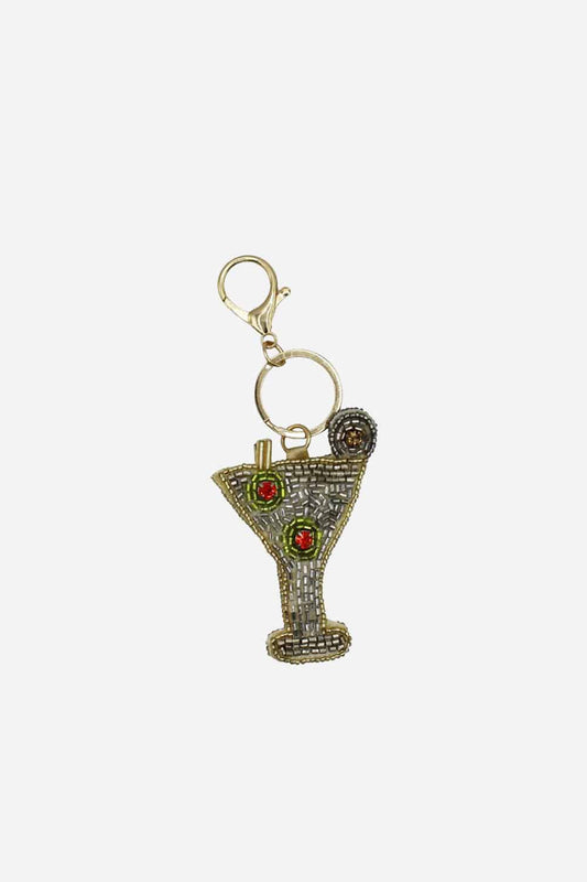 Beaded Bag Charm Martini