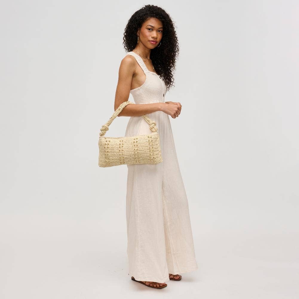 Clarissa Shoulder Bag Ivory