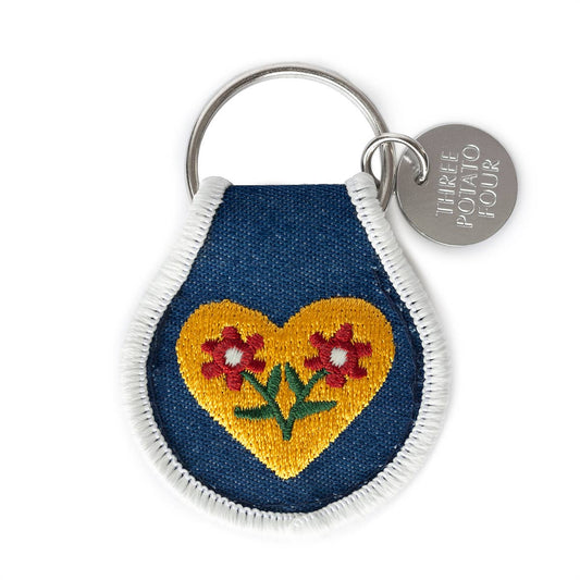 Patch Keychain Heart