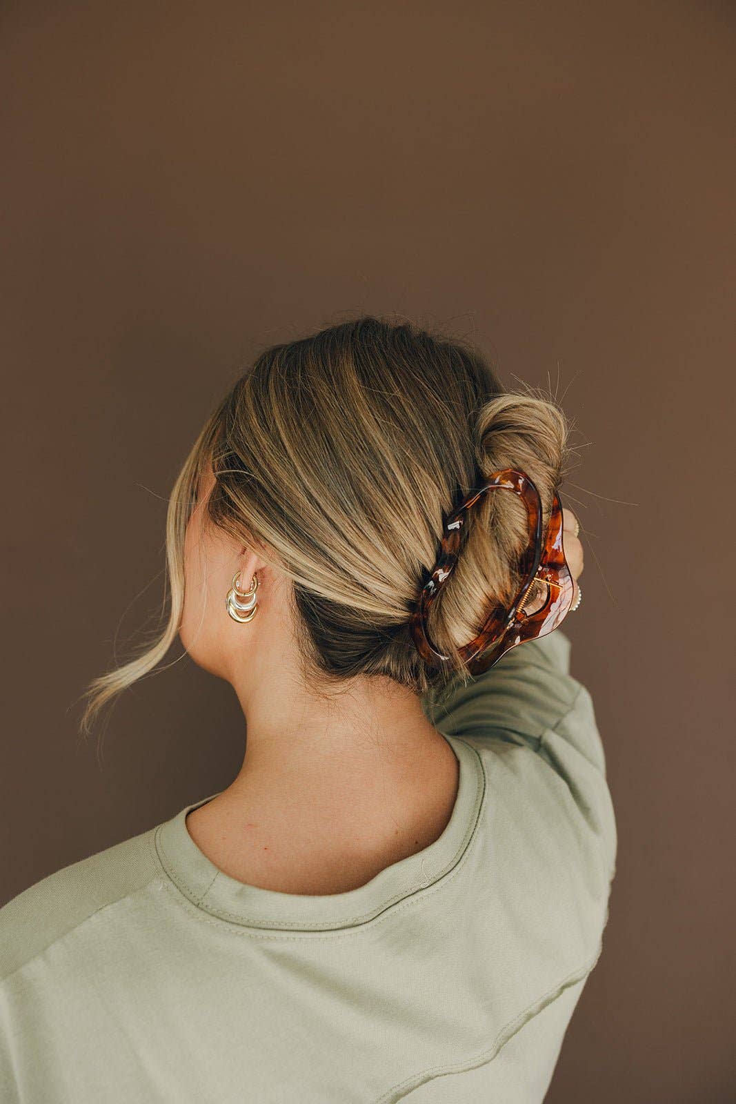 Cloud Claw Clip Amber
