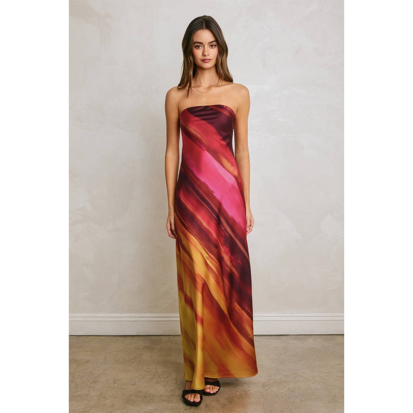 Golden Sunset Dress