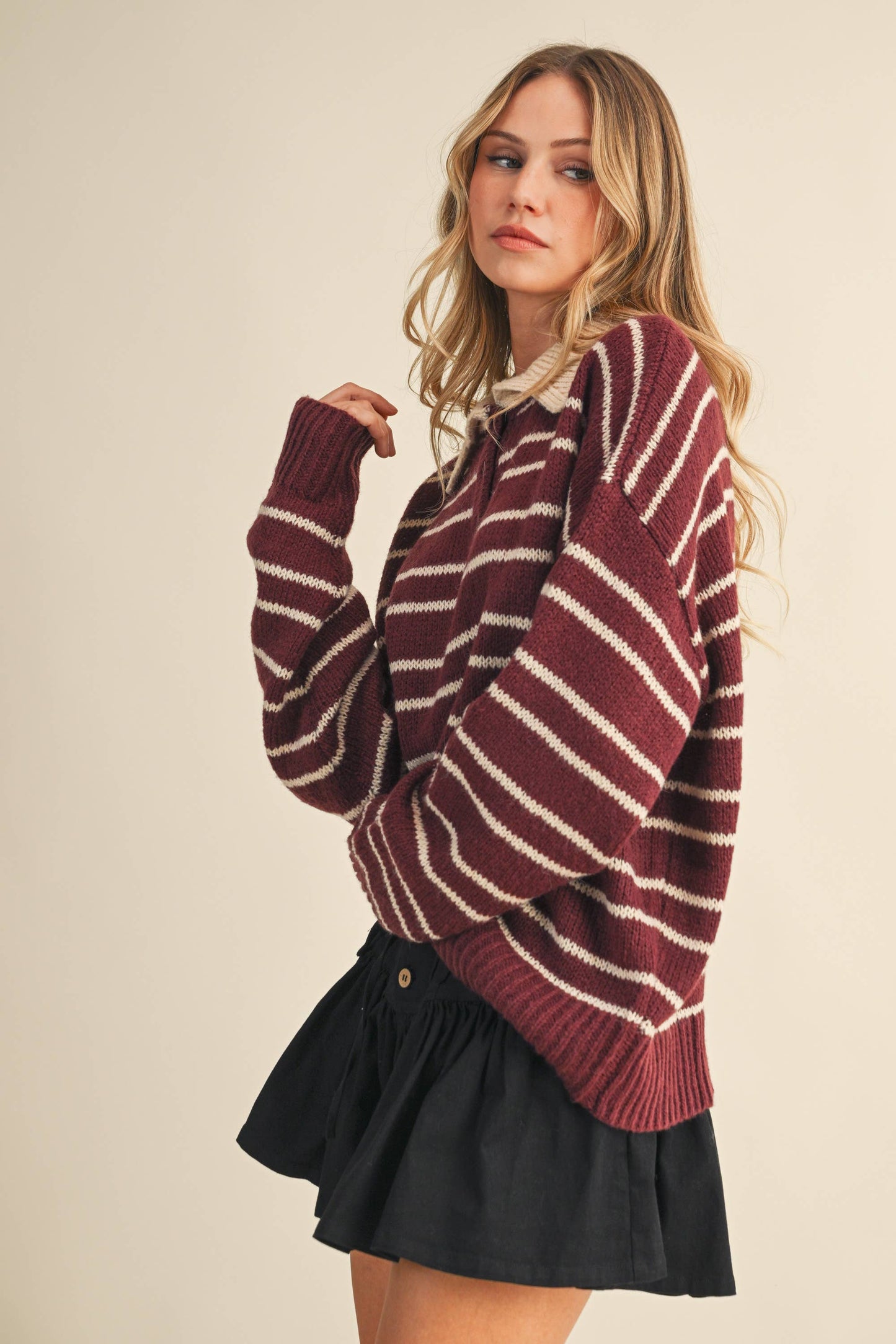 Maggie Polo Sweater