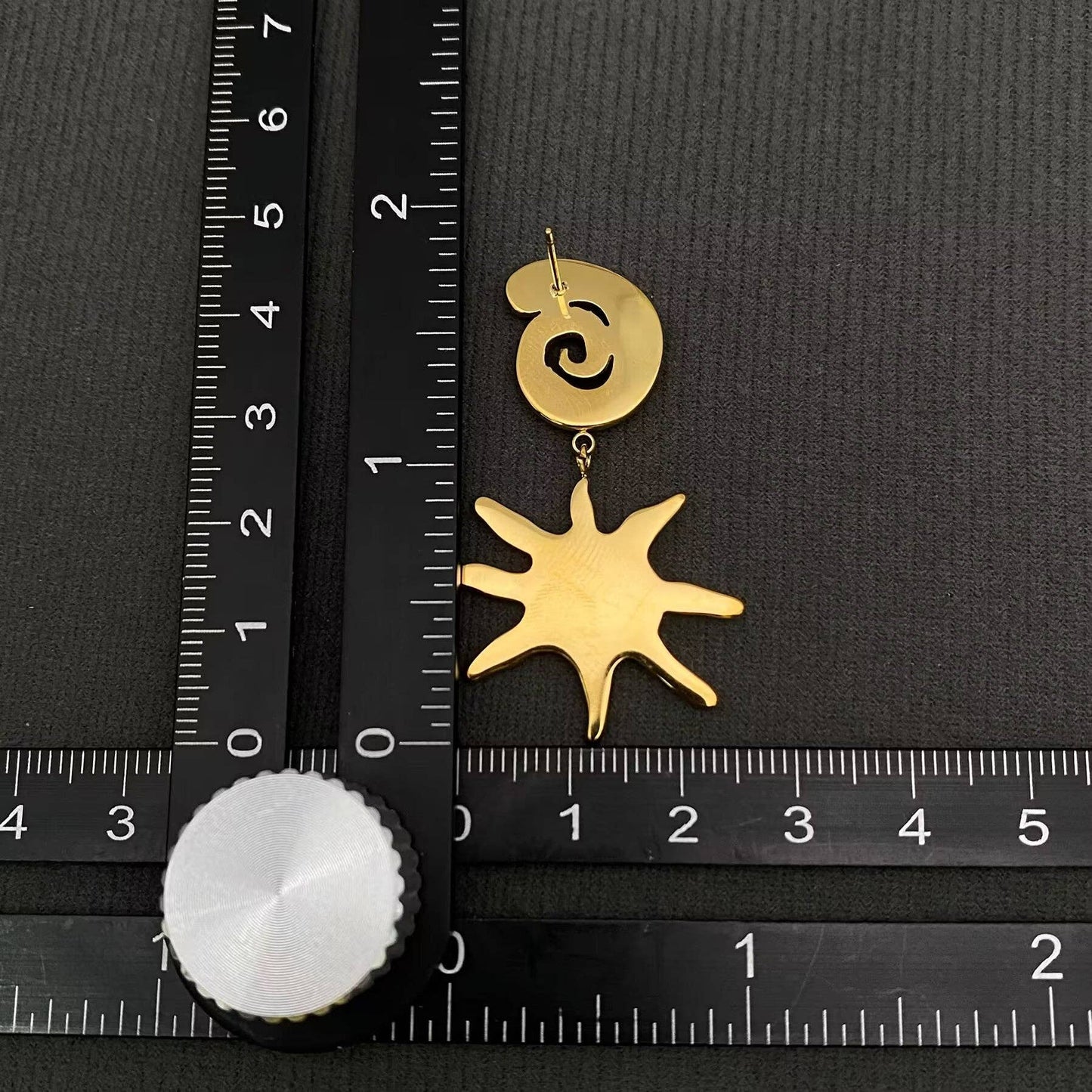 Sun Vortex Earrings