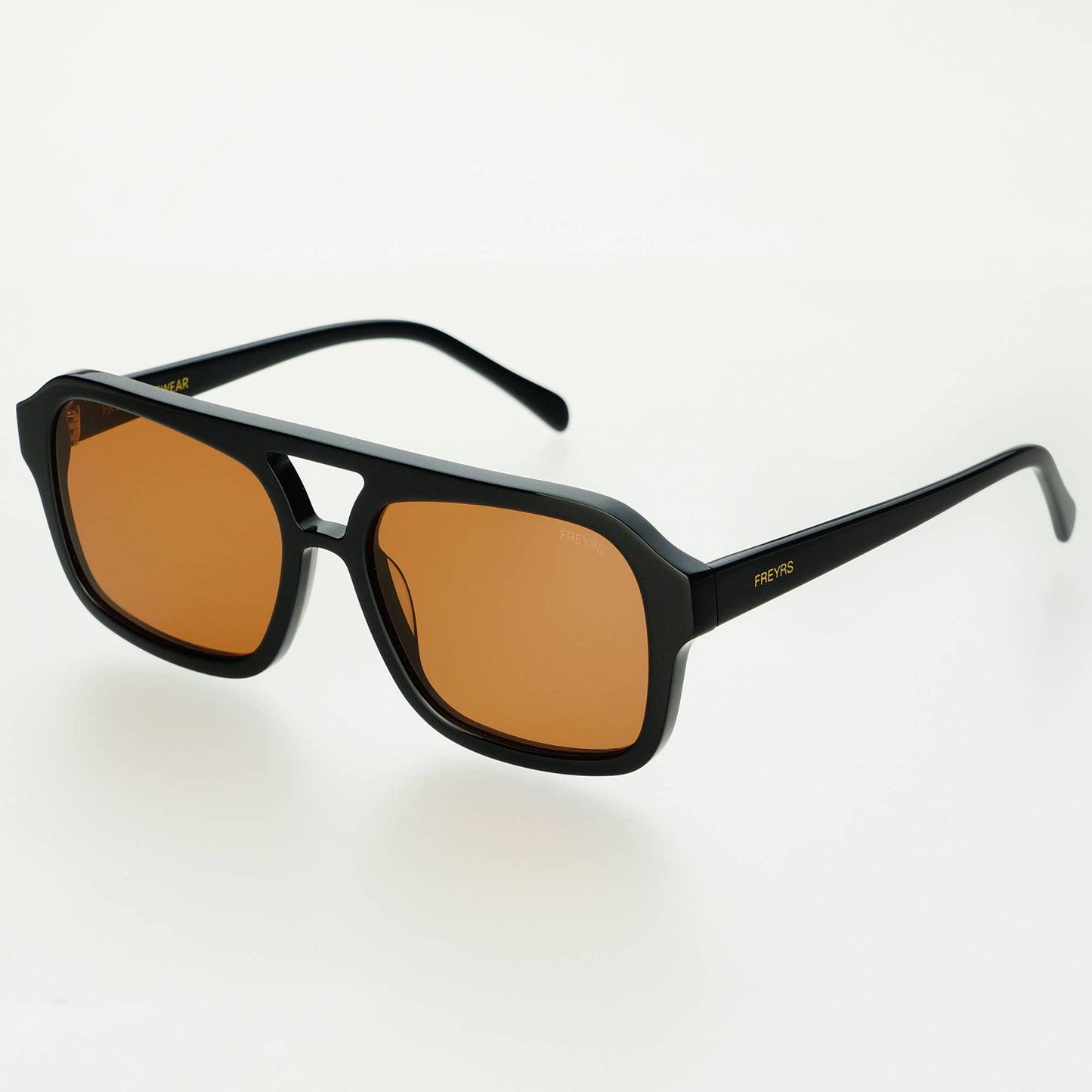 Havana Aviator Sunglasses Black