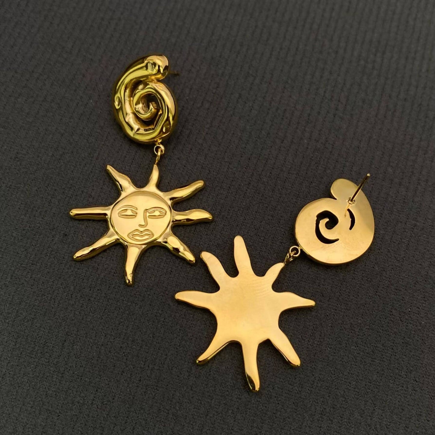 Sun Vortex Earrings