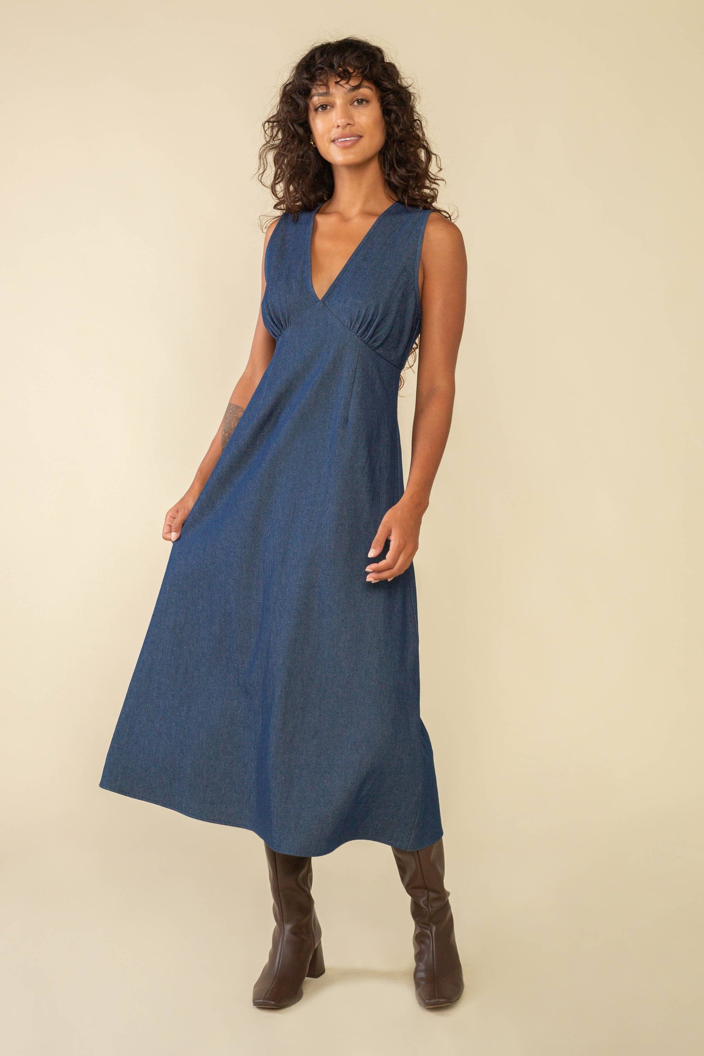 Carson Denim Dress