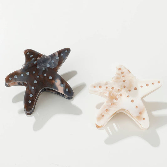 Starfish Claw Clip Ast.