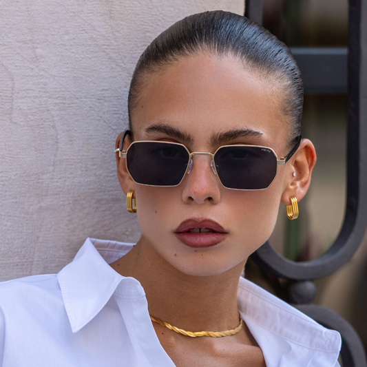 Superior Sunglasses Gold / Gray