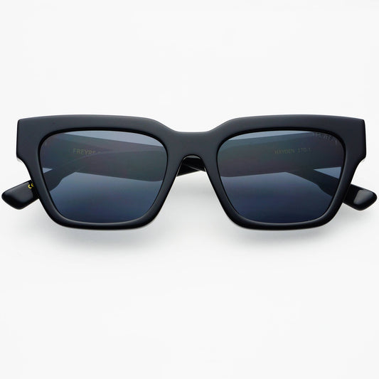 Hayden Rectangular Sunglasses Black